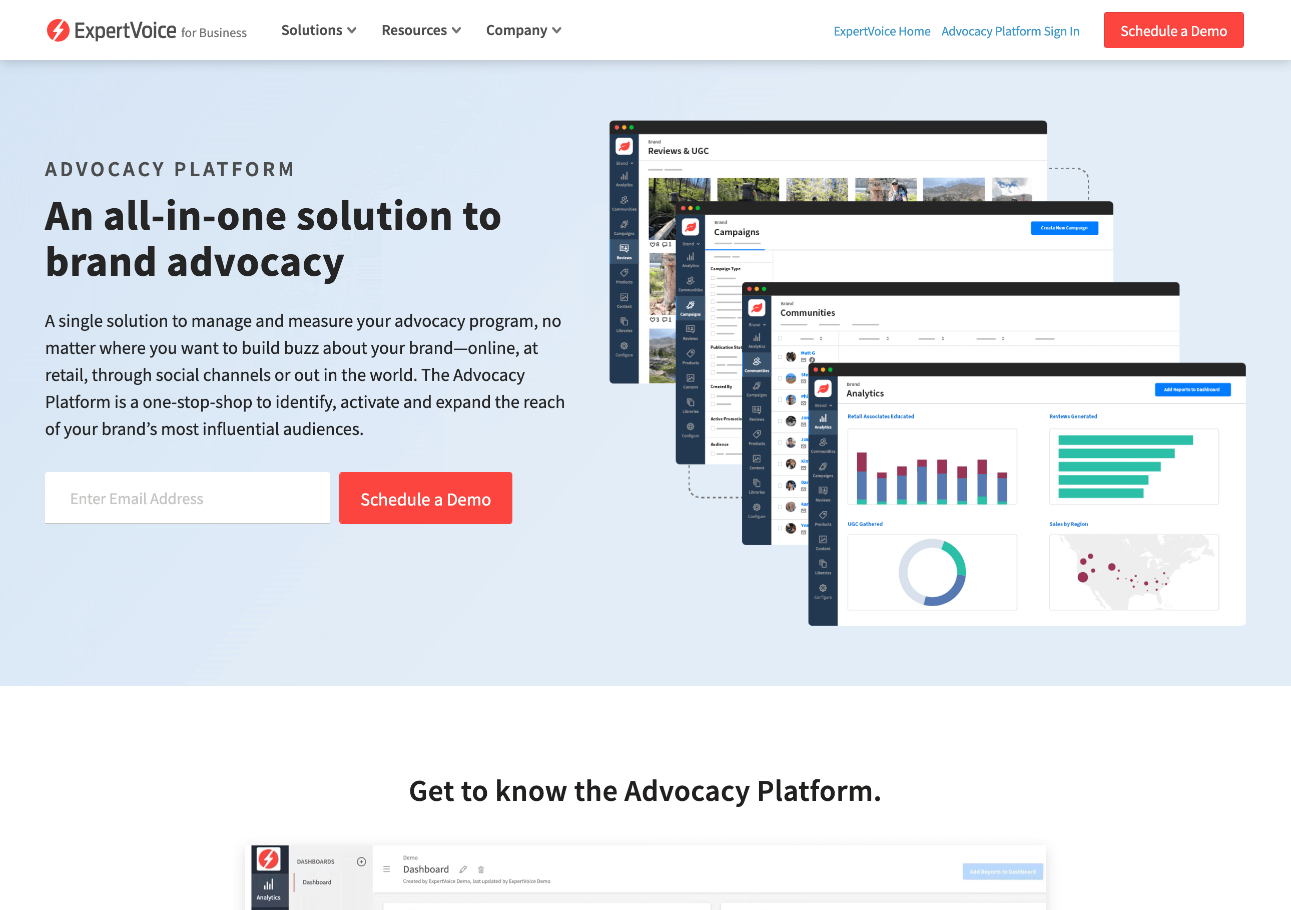 Redesigning the ExpertVoice Business-to-Business Web Presence